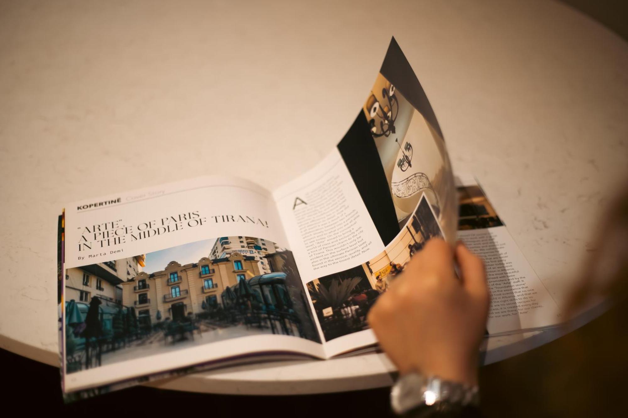 Arte Boutique Hotel Tiranë Ngoại thất bức ảnh