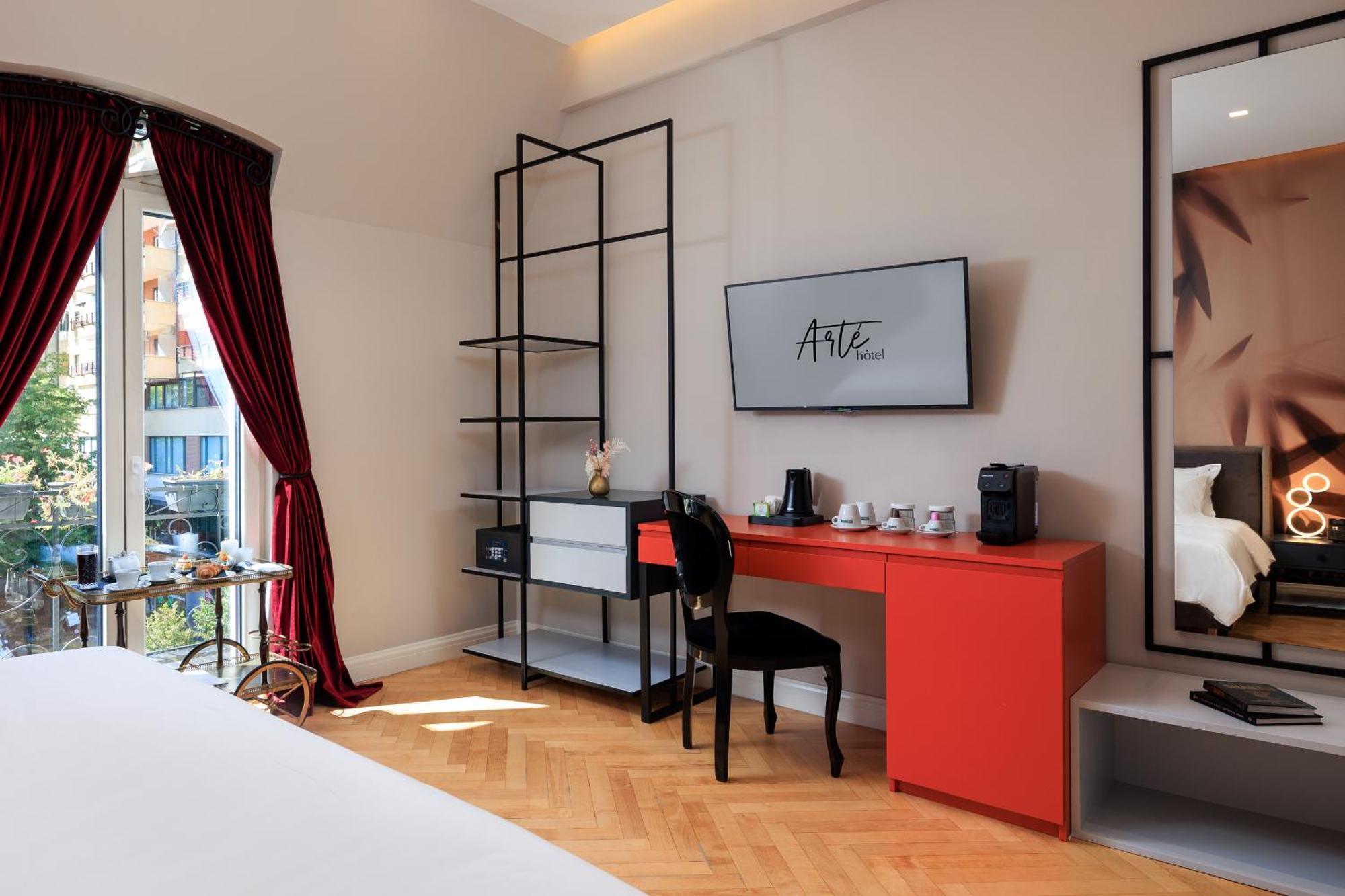 Arte Boutique Hotel Tiranë Ngoại thất bức ảnh